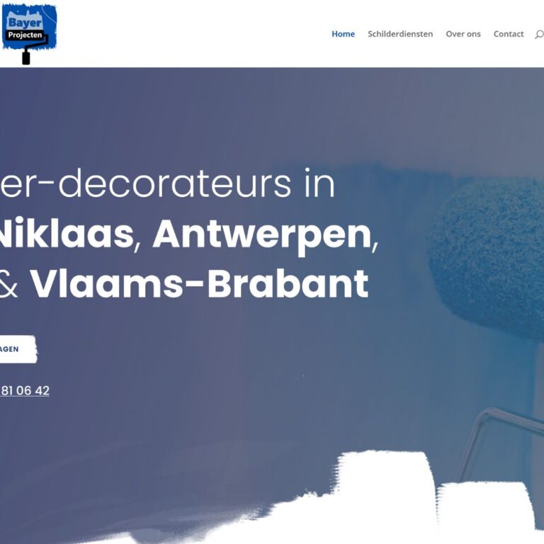 Version PC d'un site web crée